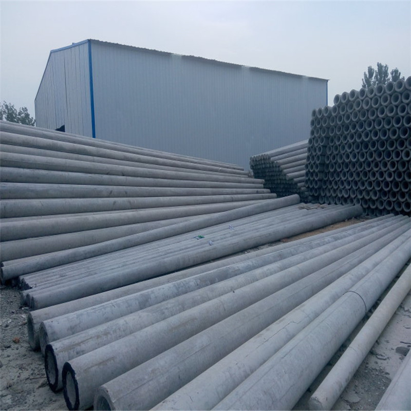 山東泰安寧陽(yáng)鋼筋混凝土八米水泥預應力國標50根電桿人工完美卸車(chē)