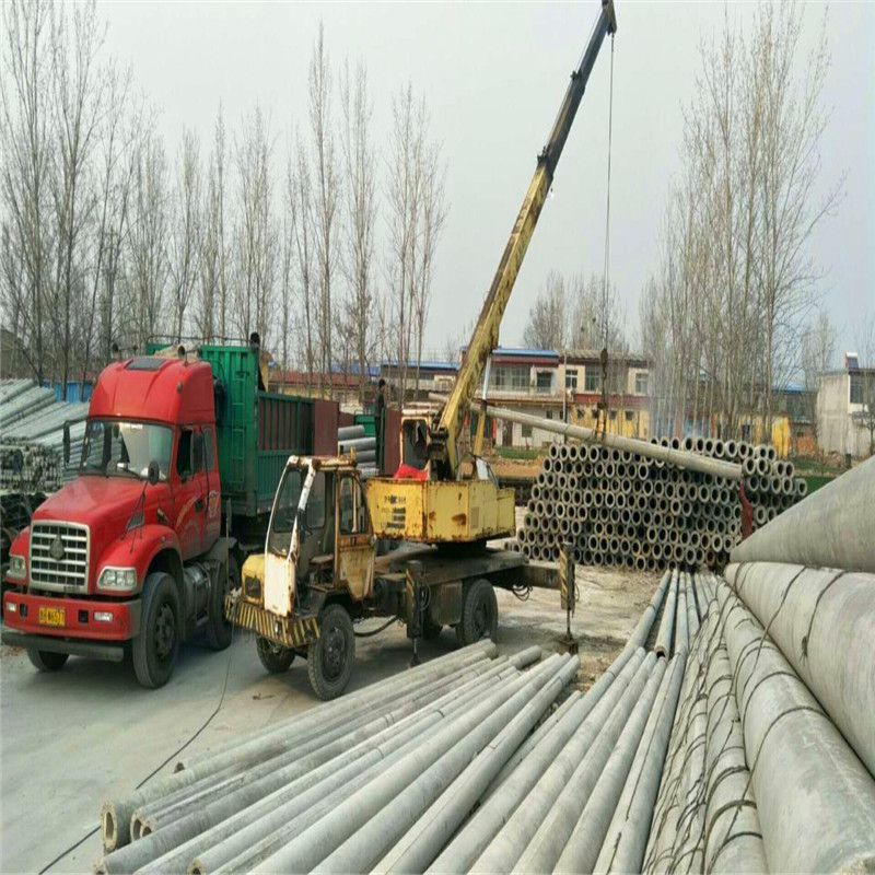 發(fā)河北承德興隆縣15米非預應力電線(xiàn)桿20根完成